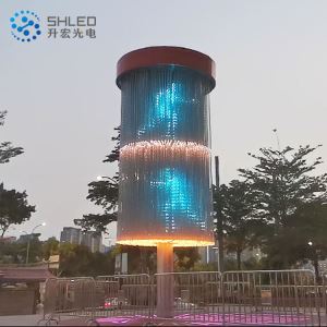 Интерактивный хрустальный фейерверк 3D Led Curtain